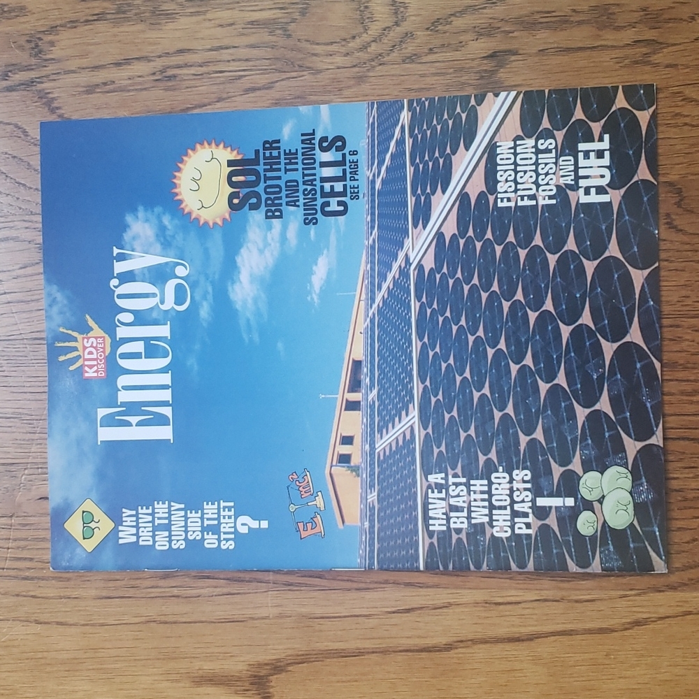 Vintage 90s Kids Discover Magazine Energy Volume 5 Issue 5 May 1995